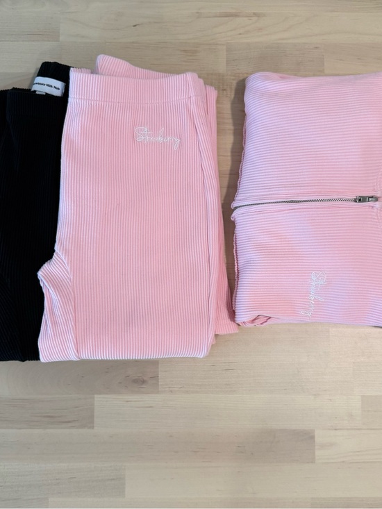 Strawberry Milk Mob Other - Strawberry Milk Mob Airplane Pant and Hoodie Set